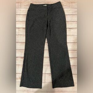 Ann Taylor Loft Original Grey Slacks Pants Size 4